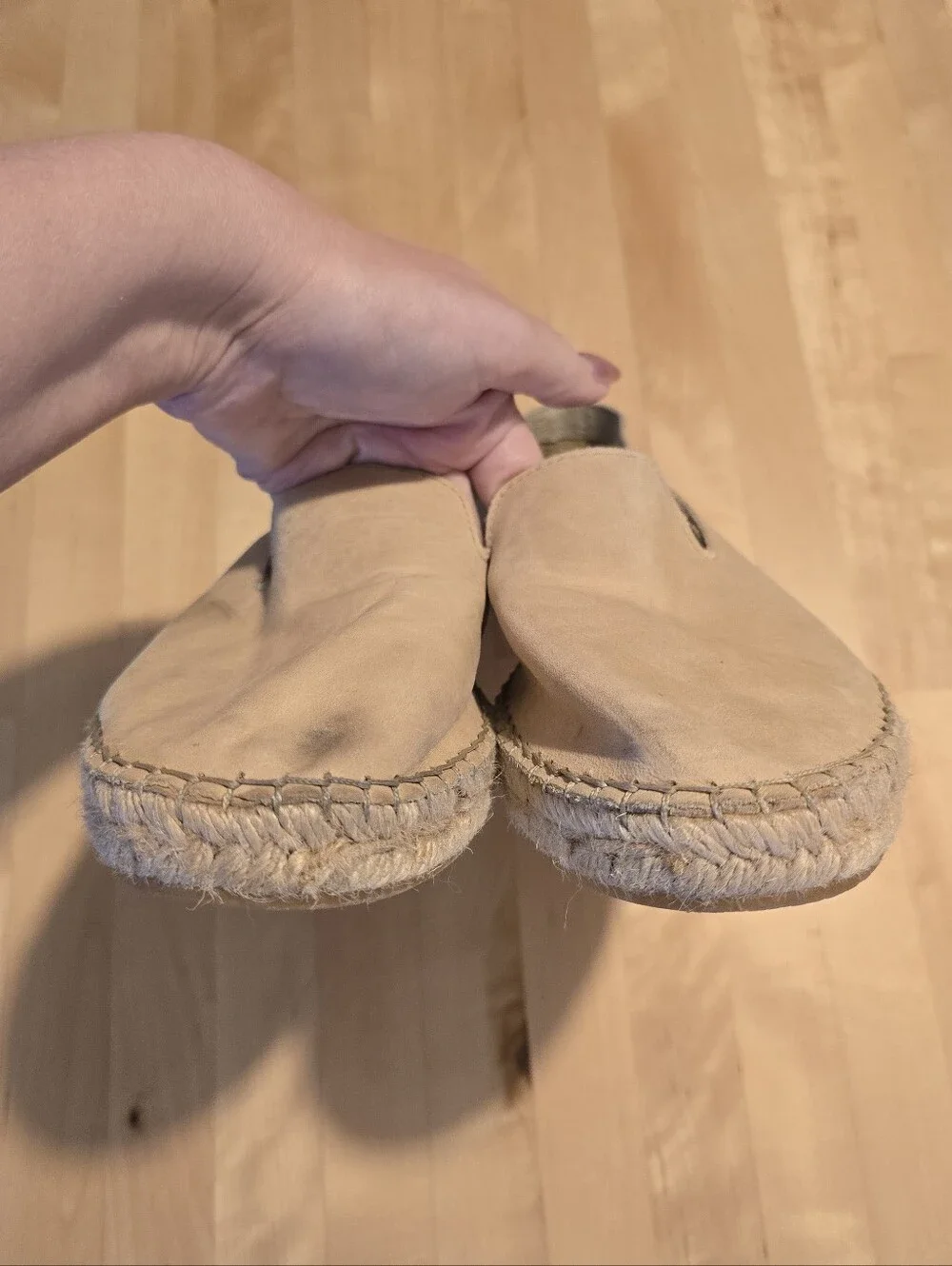 Free People Laurel Canyon Leather Espadrilles Size 40